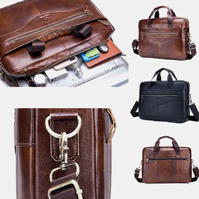 Maletín Para Laptop Ejecutivo De Cuero 