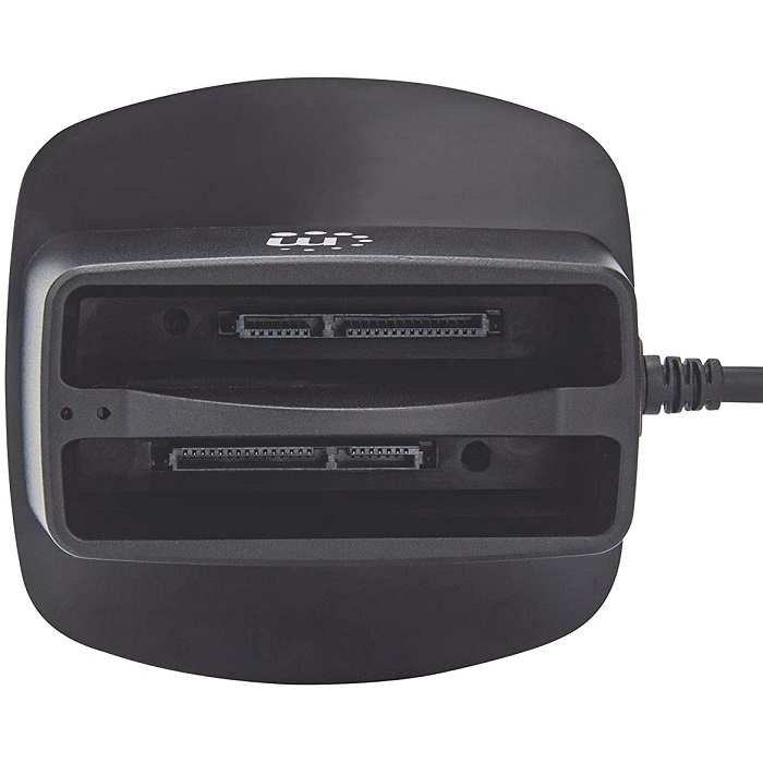 Docking Station Manhattan Base Dual Para Discos Duros Y SSD 2.5 SATA a USB 3.0 151955