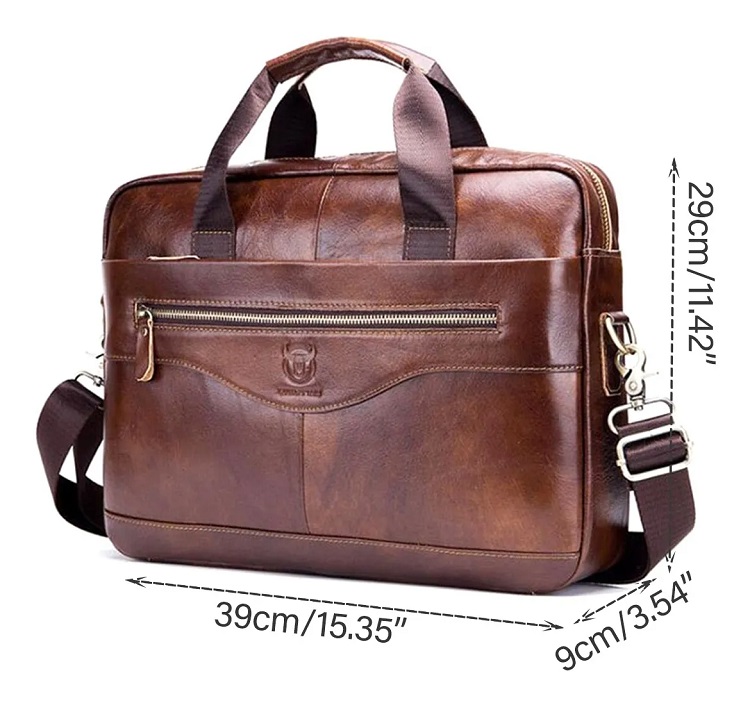 Maletín Para Laptop Ejecutivo De Cuero 
