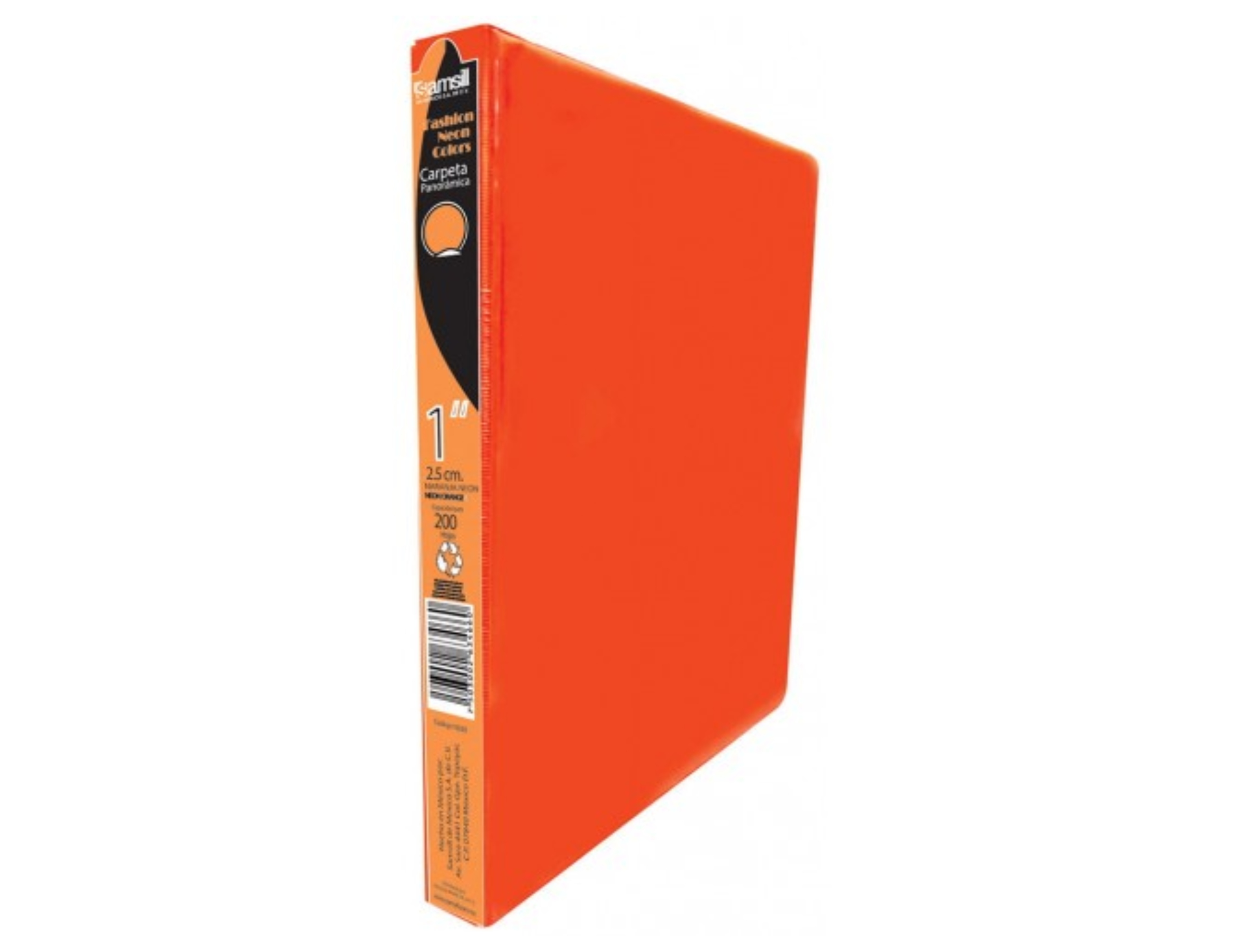 Carpeta con 3 Argolla Vinil Tamaño Carta 1" con Ventana