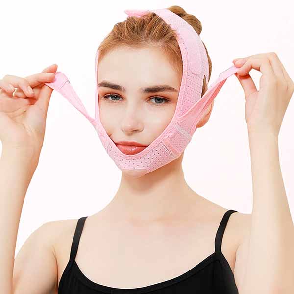 Faja Antiarrugas / Banda Mentonera De Mejilla Papada Cachete Light Modelo II