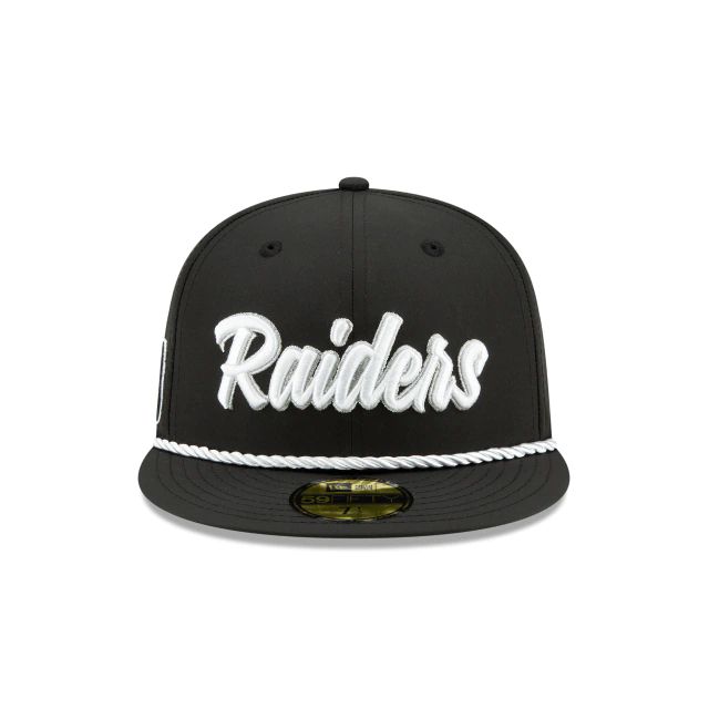 GORRA NEW ERA 59FIFTY RAIDERS NEGRA 12050252