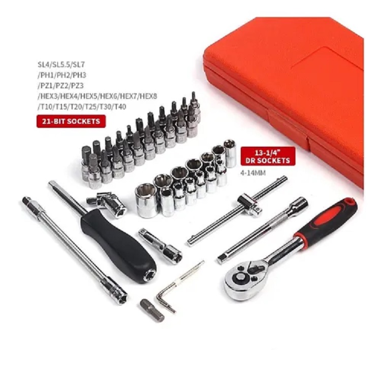 Herramientas Manuales Mecánicas 46 Piezas