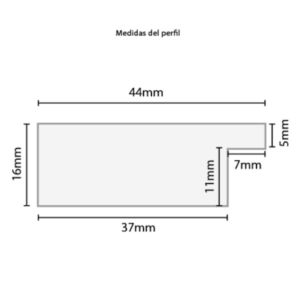 Marco para Titulo Profesional PASPARTU FRAMES Color Blanco con cristal y Marialuisa Blanca 28x38 cm
