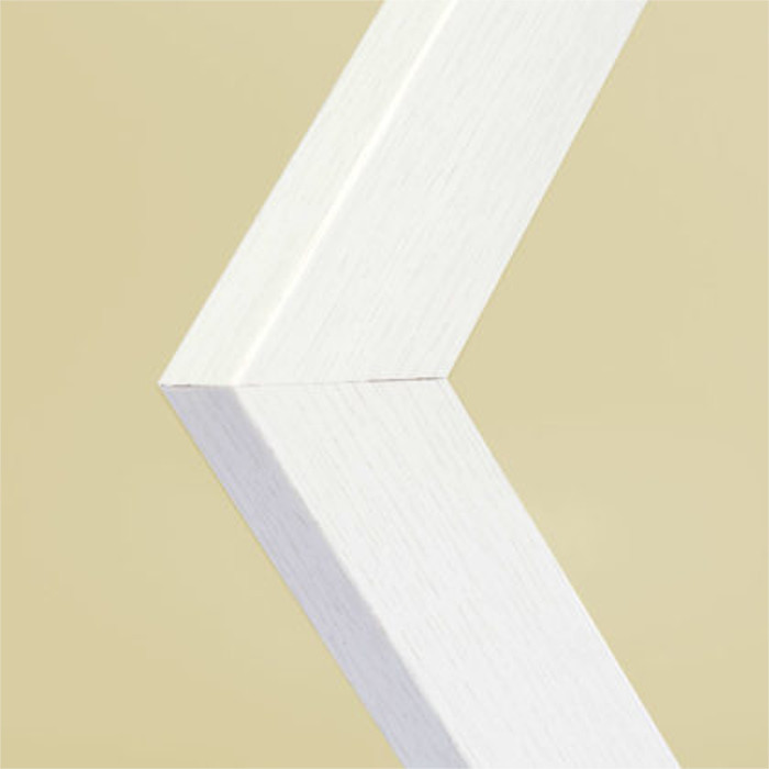 Marco para Titulo Profesional PASPARTU FRAMES Color Blanco con cristal y Marialuisa Blanca 28x38 cm