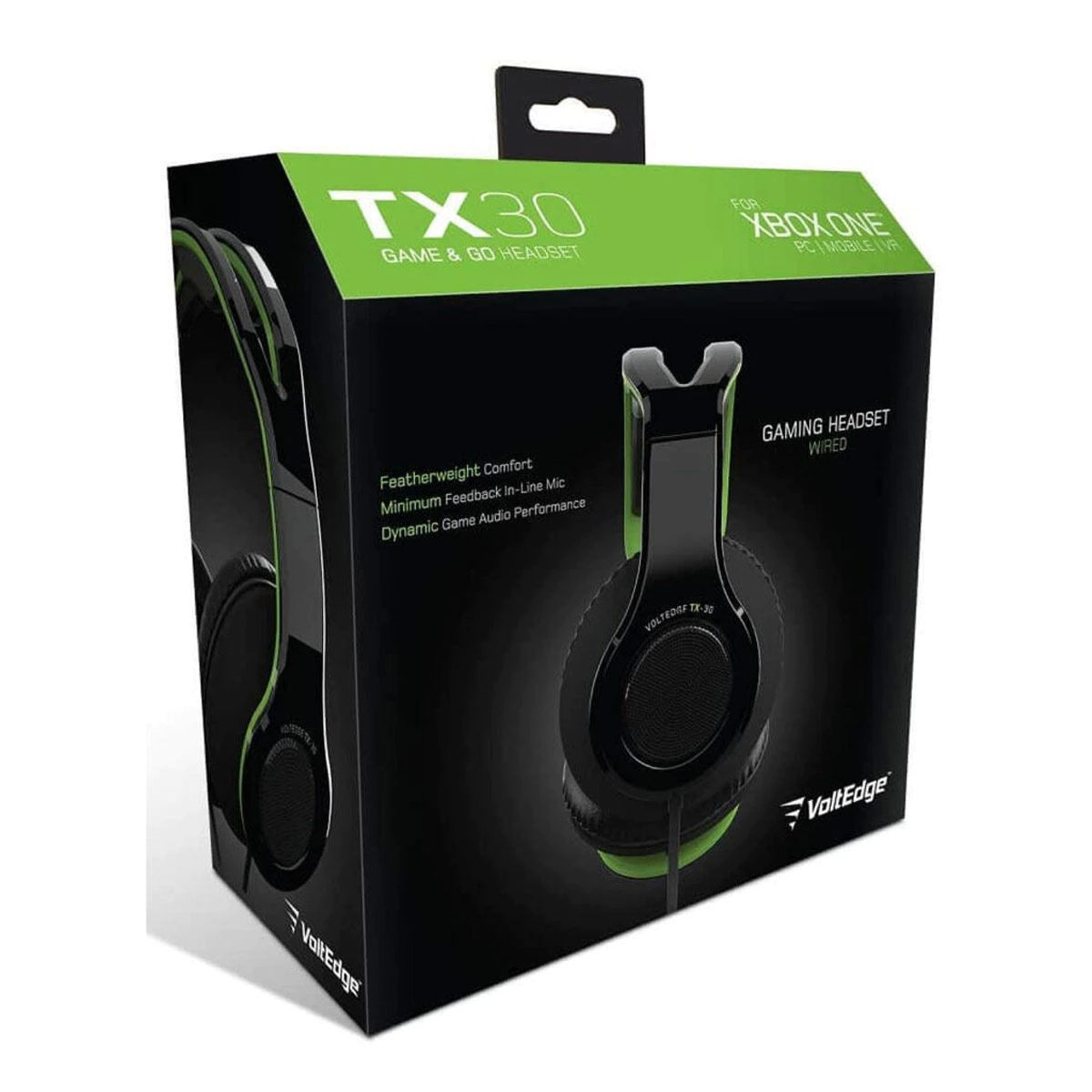 Audifonos Alambricos VoltEdge TX30 Game XBOX One