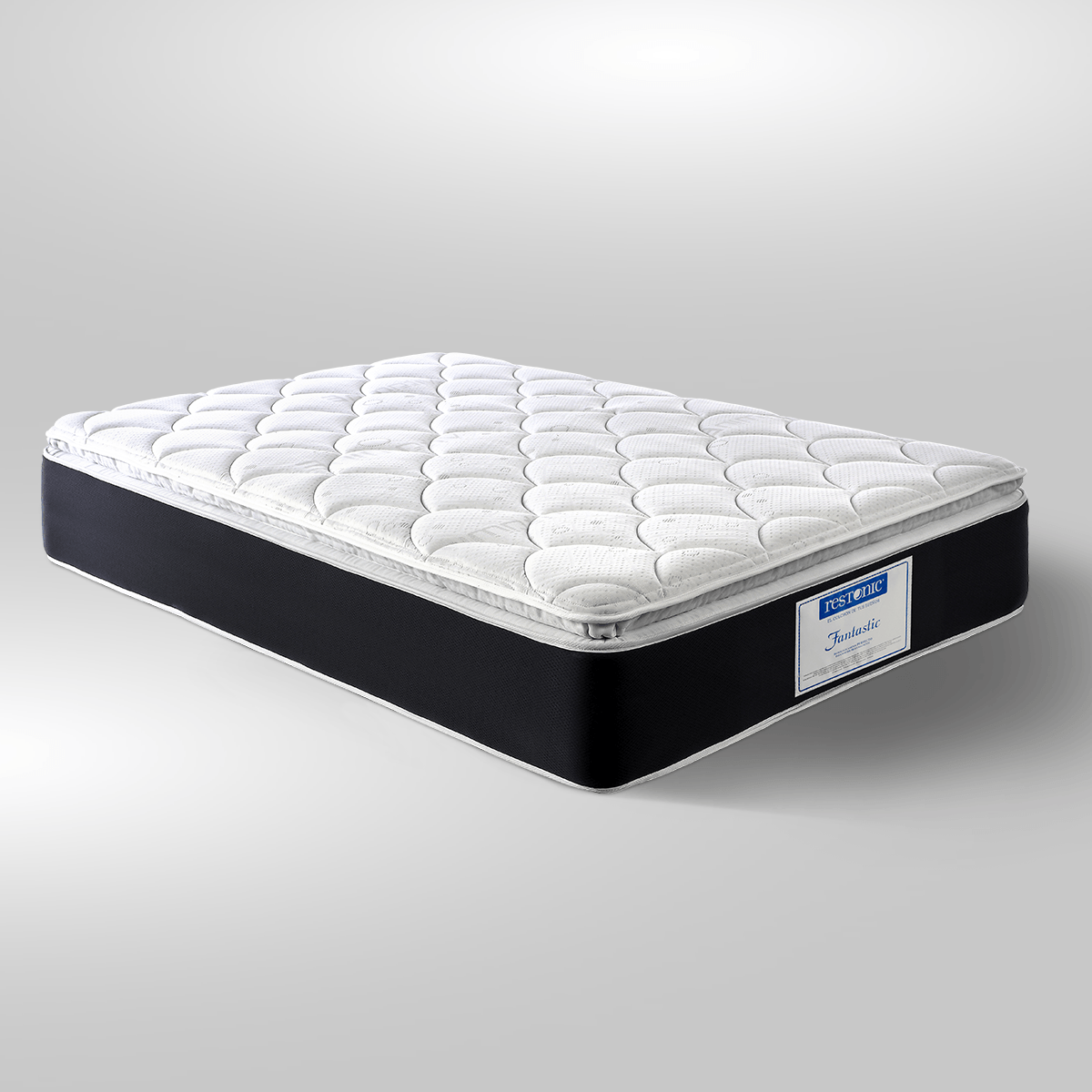 Colchon Fantastic Restonic - King Size + Juego de Sabanas Soft Sensation S.A.