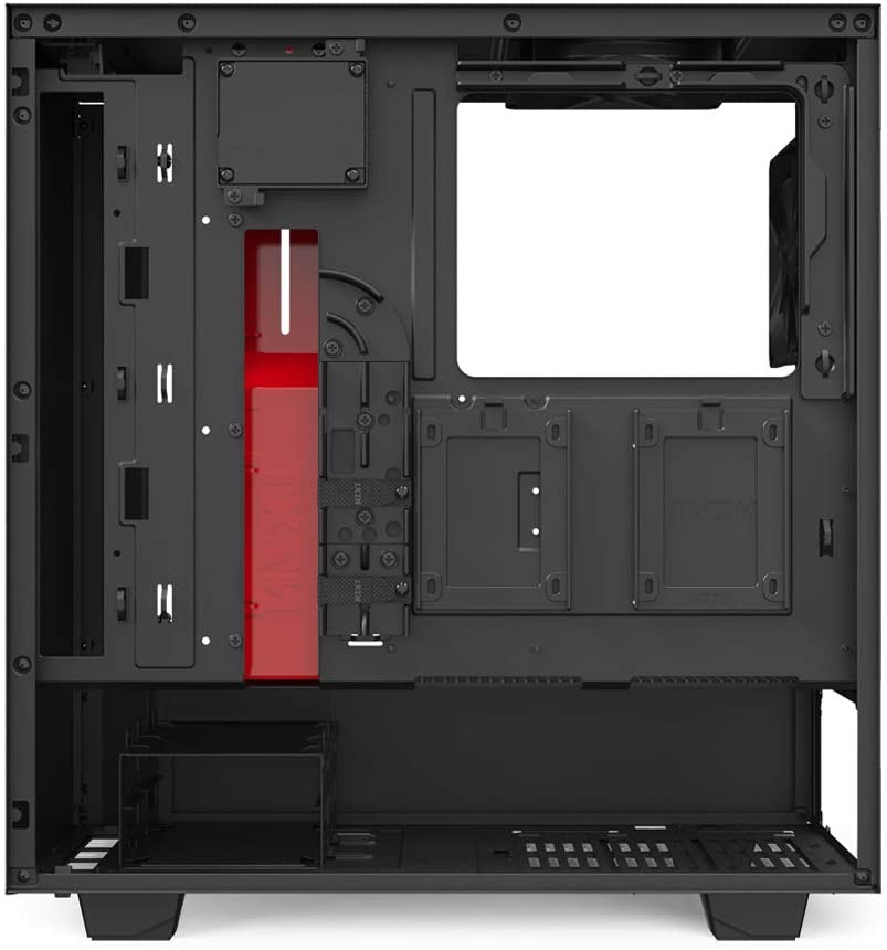 GAB NZXT H510i COMPACT BLACK/RED ATX 2.5X3,3.5X3,1USB3.1,TIPOC,TIPOA,FAN2X120