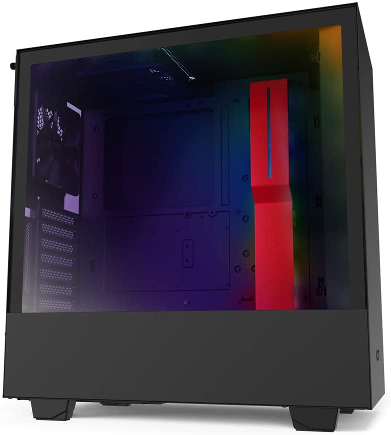 GAB NZXT H510i COMPACT BLACK/RED ATX 2.5X3,3.5X3,1USB3.1,TIPOC,TIPOA,FAN2X120