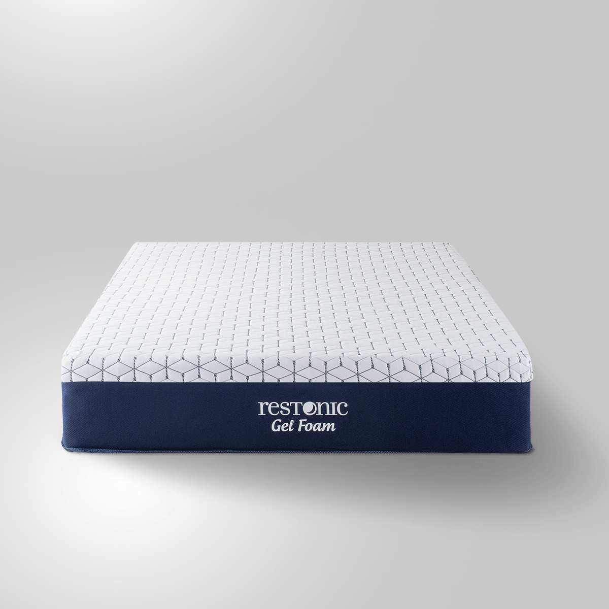 Colchon Gel Foam Individual Restonic + juego de Sabanas Soft Sensation individual.