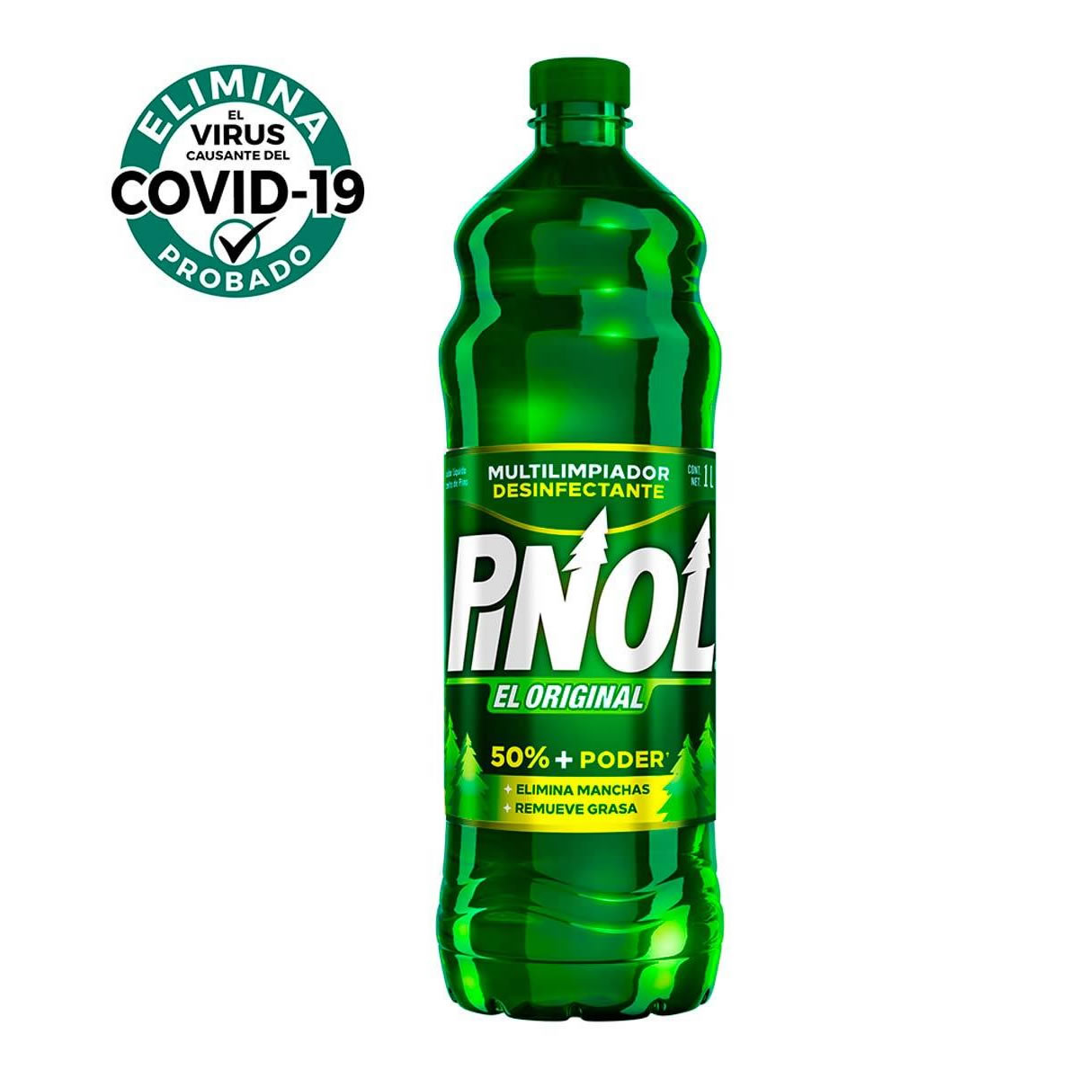 Multilimpiador Desinfectante Pinol 000384724 8 Piezas De 1L SMS