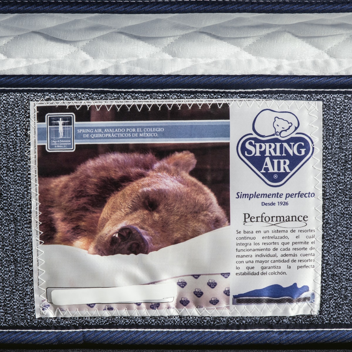 Colchon Spring Air Vendome Individual + Combo Protector + Juego de Sabanas + 1 Almohada