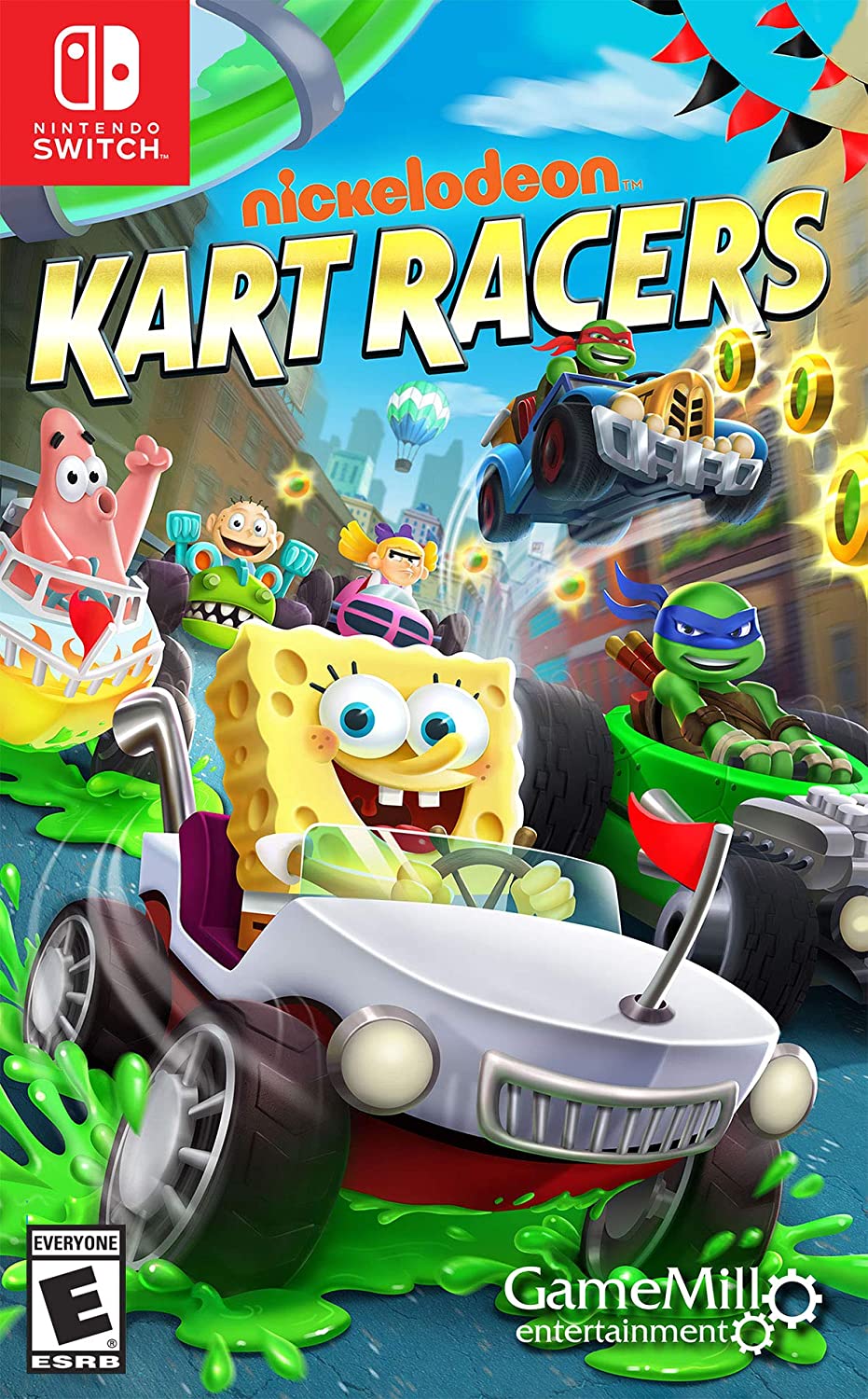 Nintendo Switch Juego Nickelodeon Kart Racers