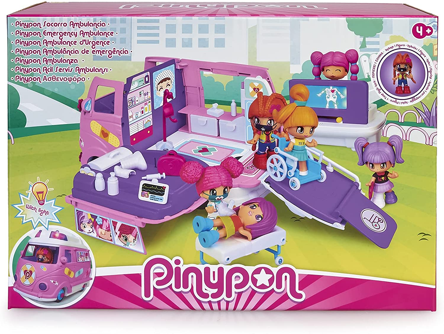 Pinypon socorro de ambulancia
