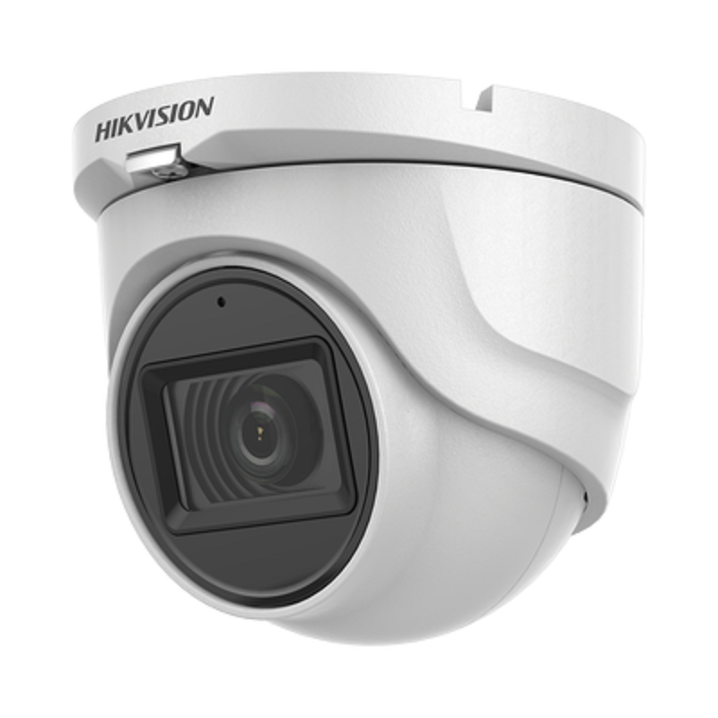 Turret TURBOHD 5 Megapixel / Lente 2.8 mm / Audio por Coaxitron / 30 mts IR EXIR / Exterior IP67 / 4 Tecnologías / dWDR