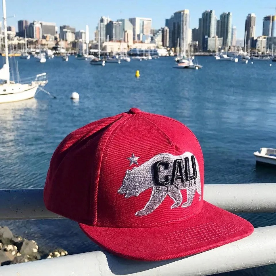 Gorra Para Caballero Cali Strong  PLANA/AJUSTABLE 1406 100% Original