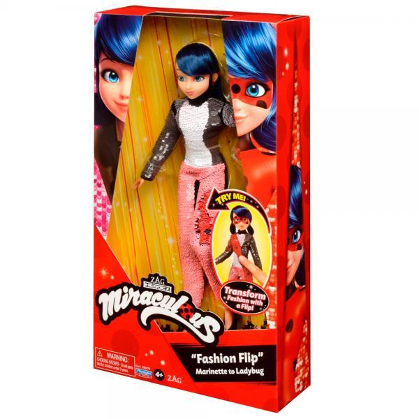 Muñeca miraculous marinette tranformable