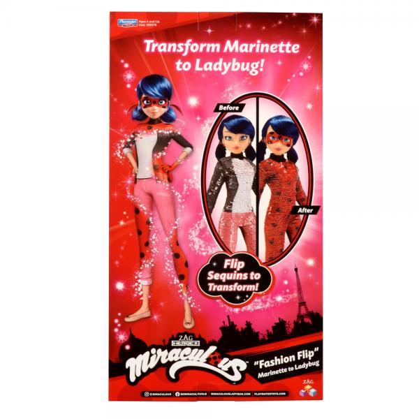 Muñeca miraculous marinette tranformable