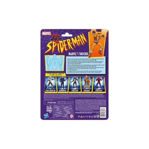 Shocker Retro Marvel Legends Spiderman