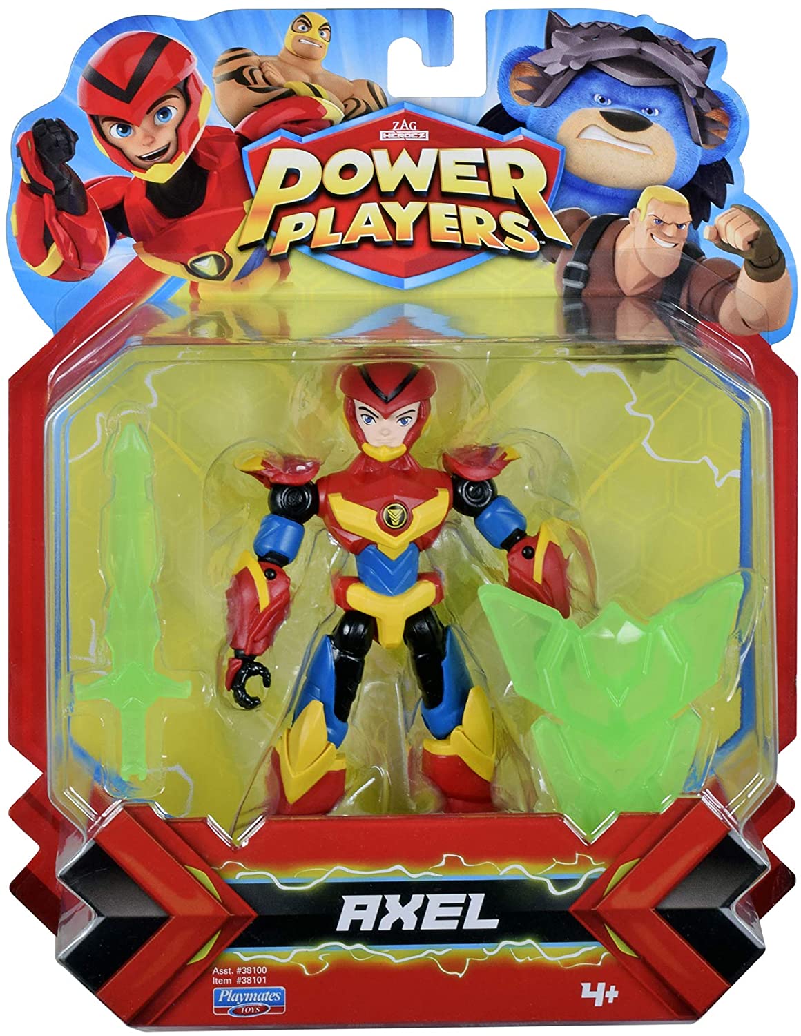 Muñeco power players axel