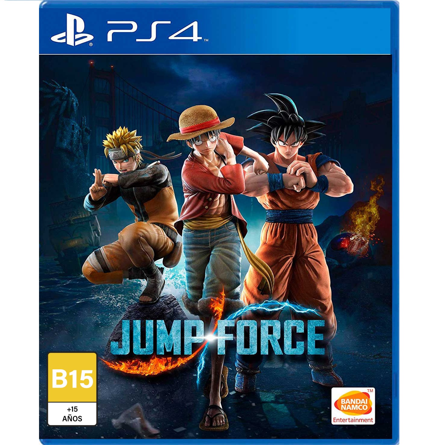 Jump Force Standard Edition Bandai Namco Ps4 Físico