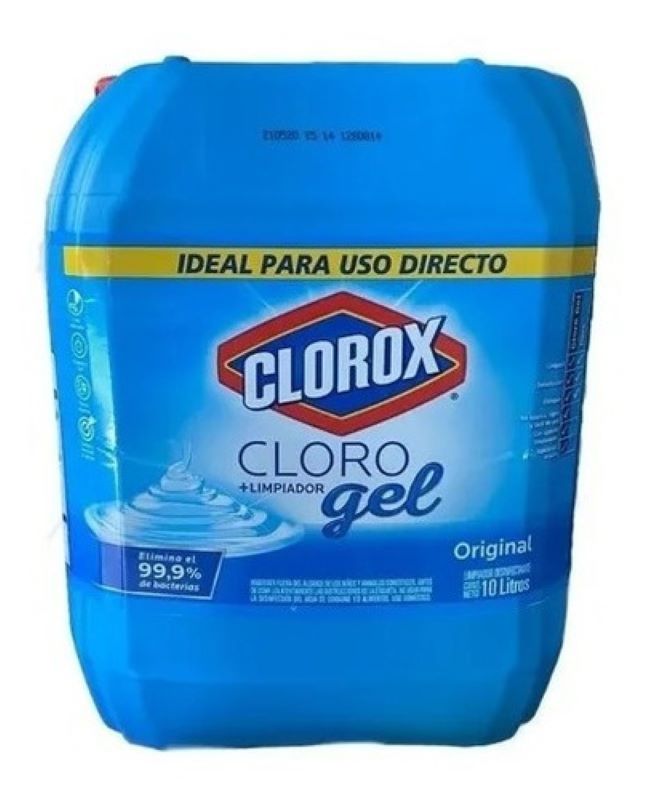 Blanqueador en Gel Clorox 624694 10 Litros 