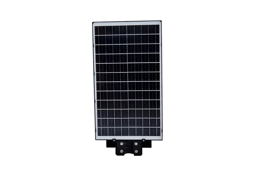 Lampara de calle con Panel Solar Integrado para Exterior 150 w