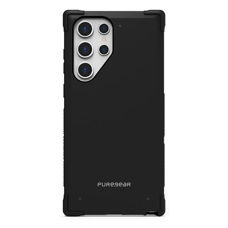 Funda para  Galaxy S22 Ultra Puregear Dualtek Uso Rudo Negro