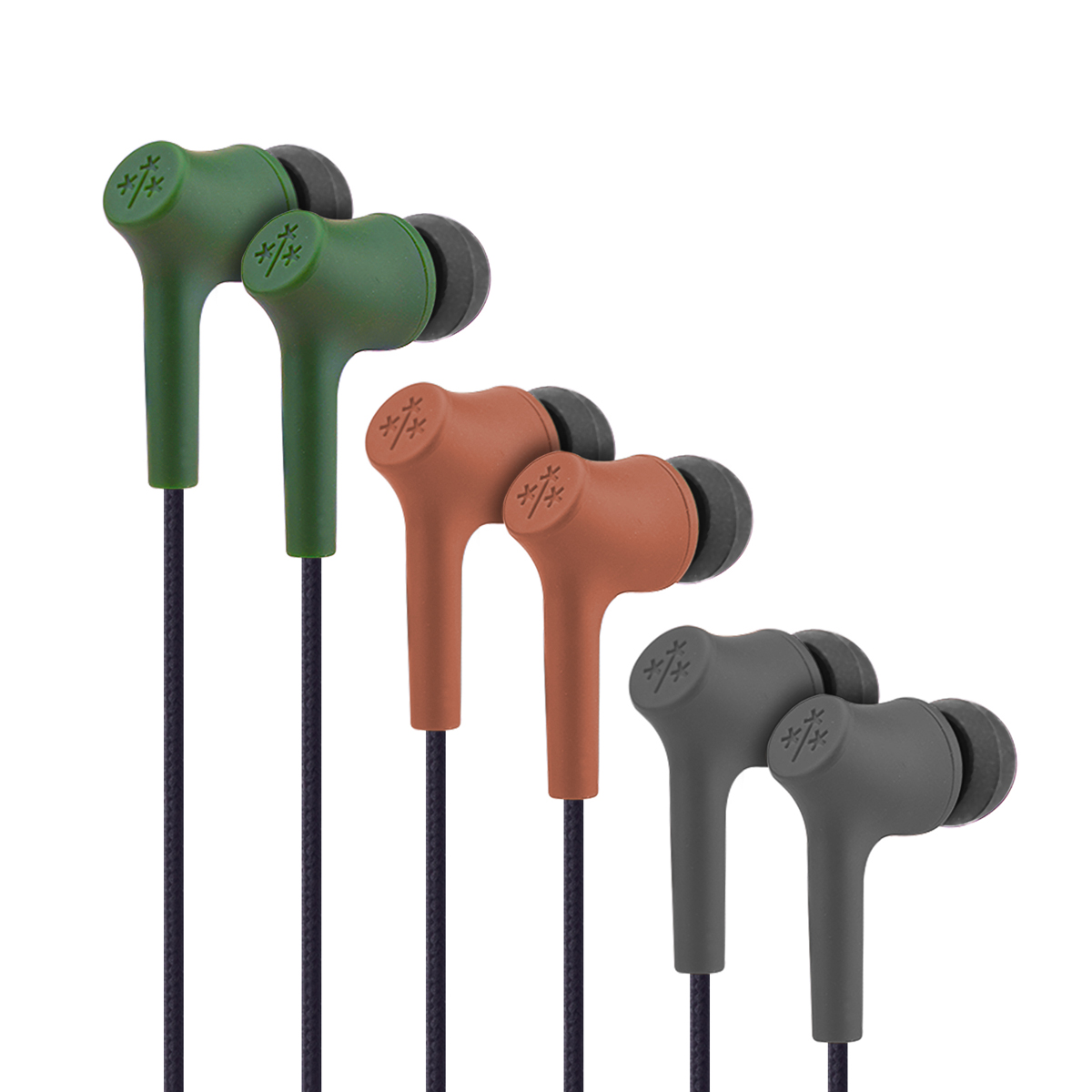 Audífonos Manos Libres Hune Haya Sustentable Con Micrófono