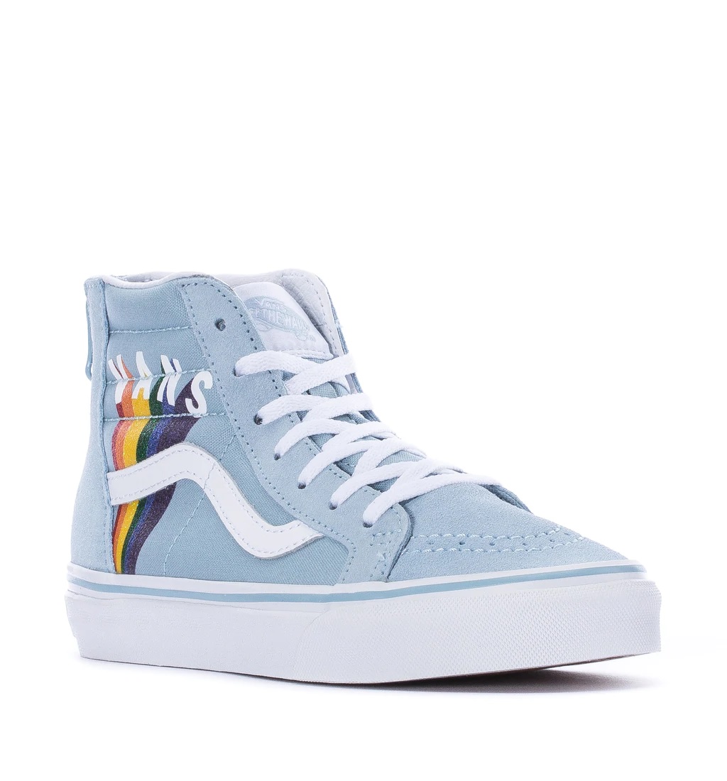 Zapatos vans 2024 unicolor zip