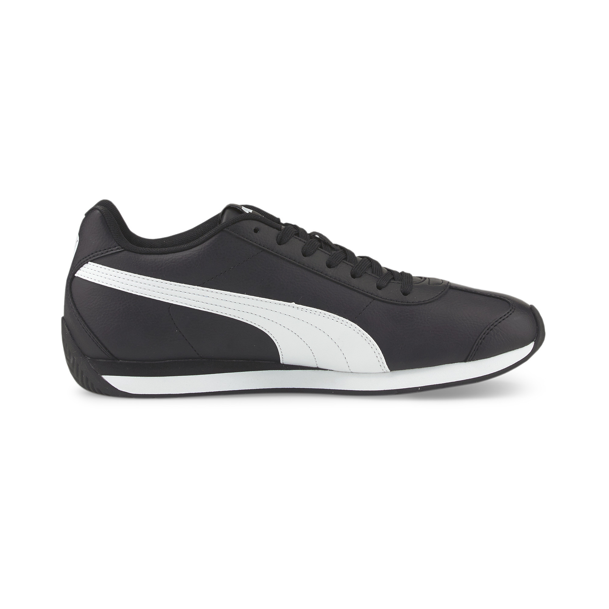 Tenis Puma Turin 3 Negro Blanco de Caballero
