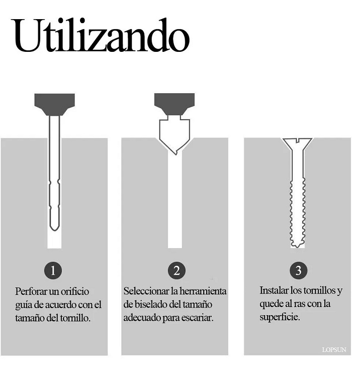 Kit Broca Avellanadora Escalonada Circular Sacabocado Madera