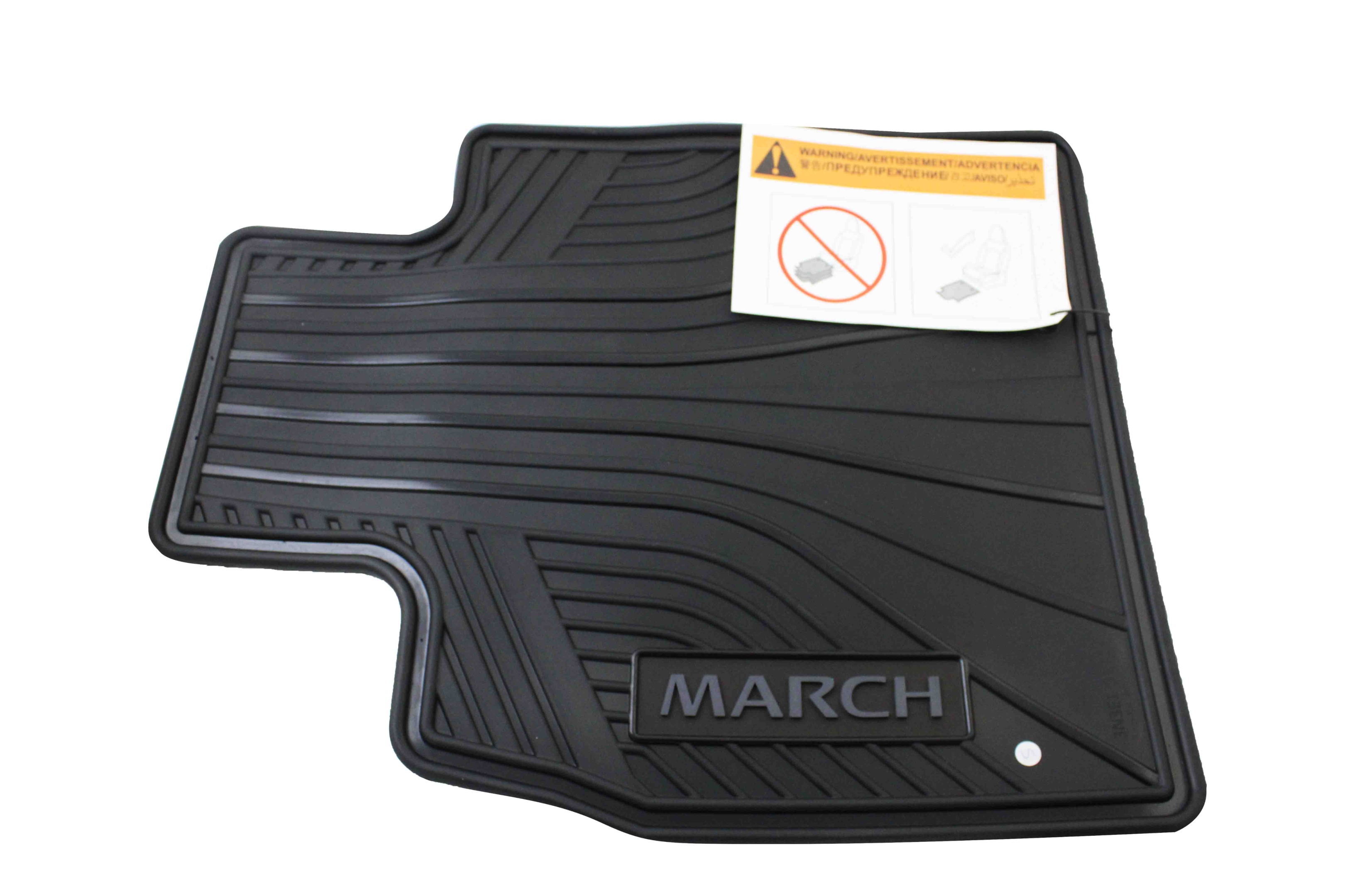Tapetes De Uso Rudo Originales Nissan March 2020-2021