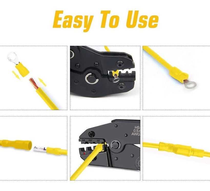 840 Terminales Aisladas Conductores Conector Cable Electrico