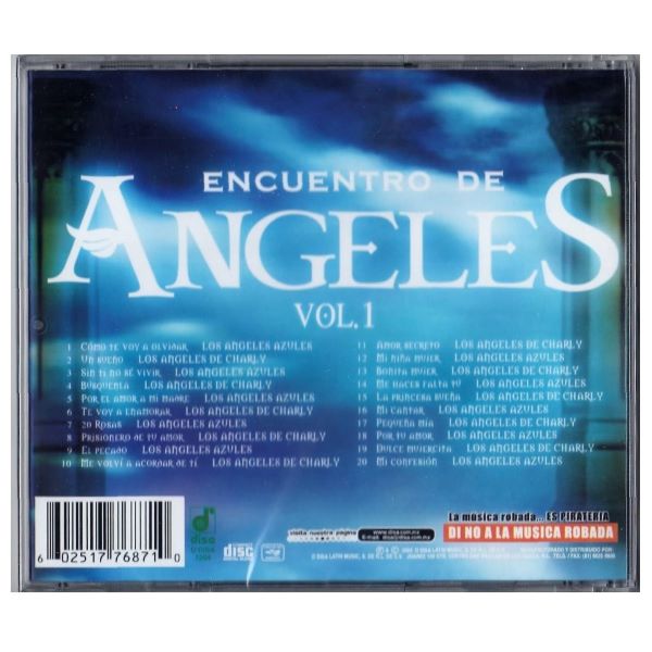 CD Los Ángeles Azules, Los Ángeles de Charly ~ Encuentro de Ángeles (Volumen 1)