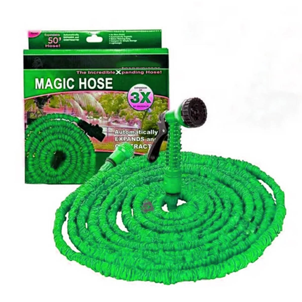 Manguera De Jardin Flexible Magica 75FT 22.86 Mts.