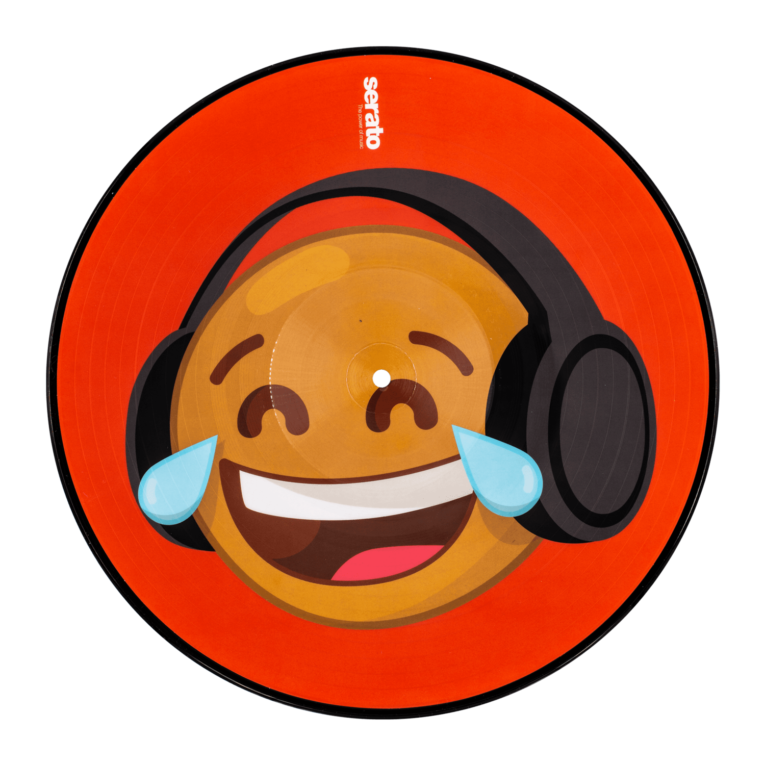 Vinil de Control Serato Emoji Series #4 Pensando y Llorando (Par)