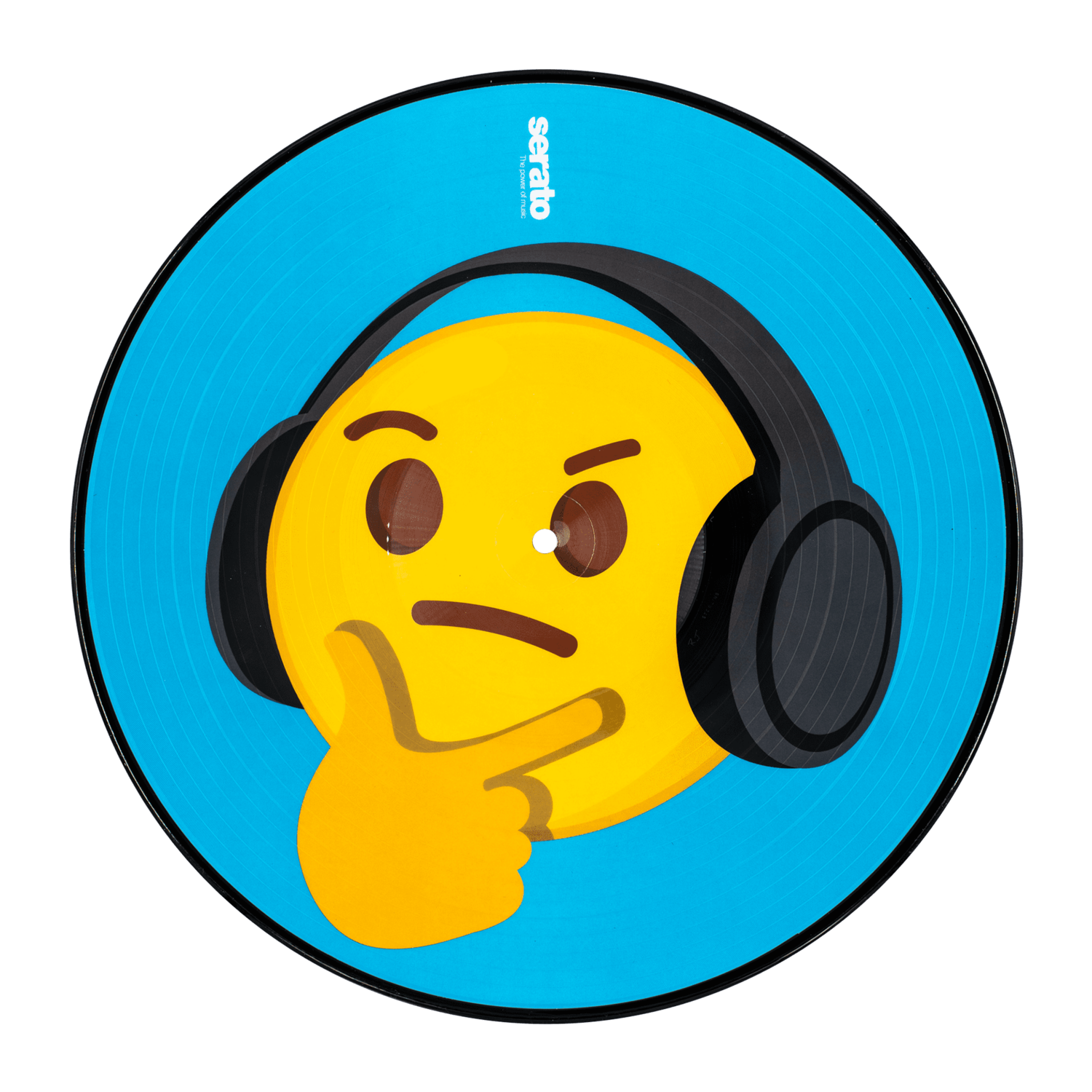 Vinil de Control Serato Emoji Series #4 Pensando y Llorando (Par)