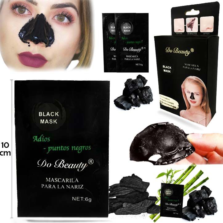 Mascarilla Negra Black Head Puntos Negros 10 Sobres 6g