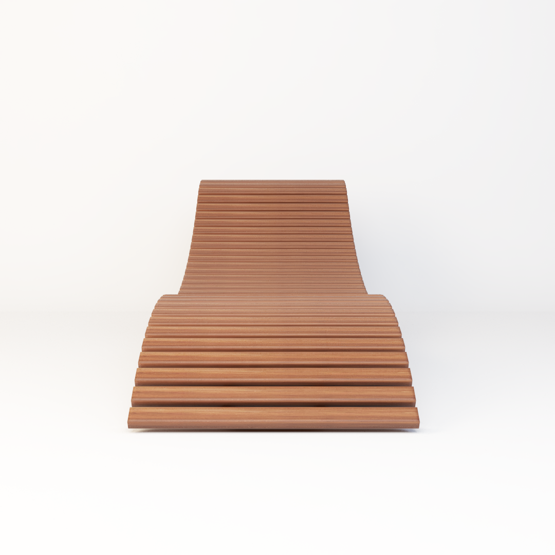 Camastro Modelo Terraza, 1P . Rústico Tratable . Leer Descripción