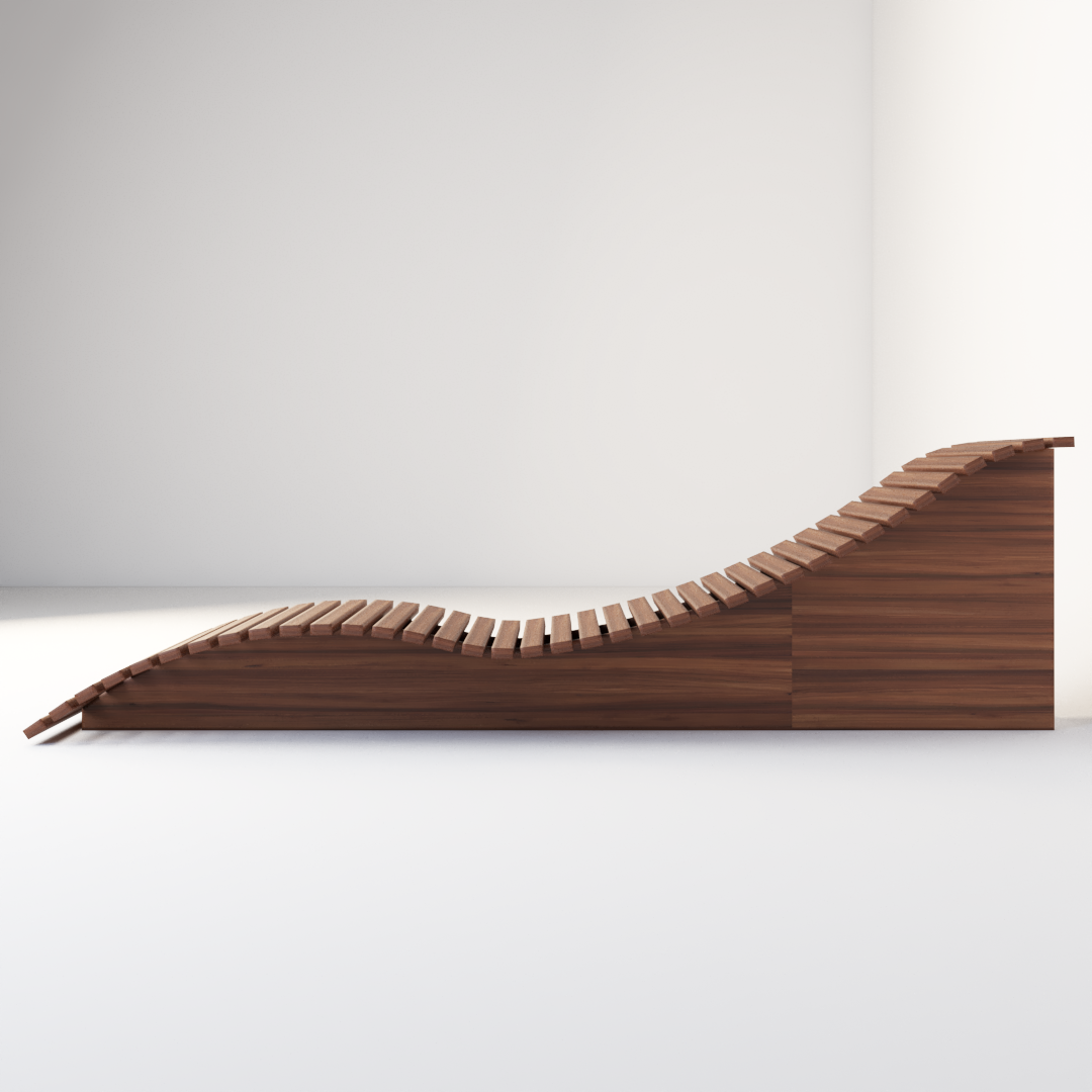 Camastro Modelo Terraza, 1P . Rústico Tratable . Leer Descripción