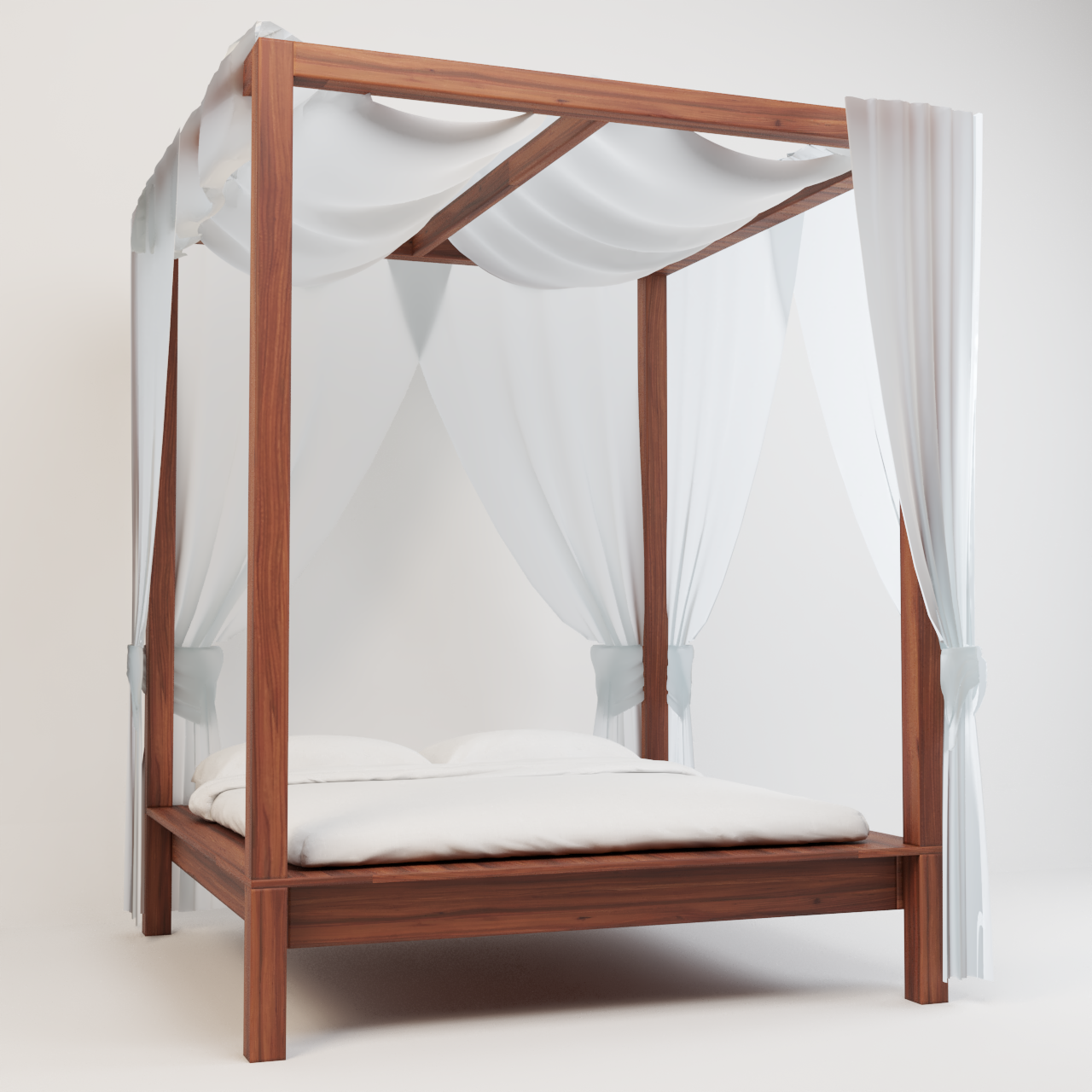 Cama Modelo Bahia . Rústico Tratable . Leer Descripción