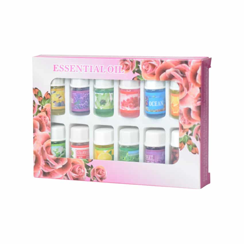 Kit 12 Esencias Aromáticas Base Agua Lavanda Jazmín Mayoreo