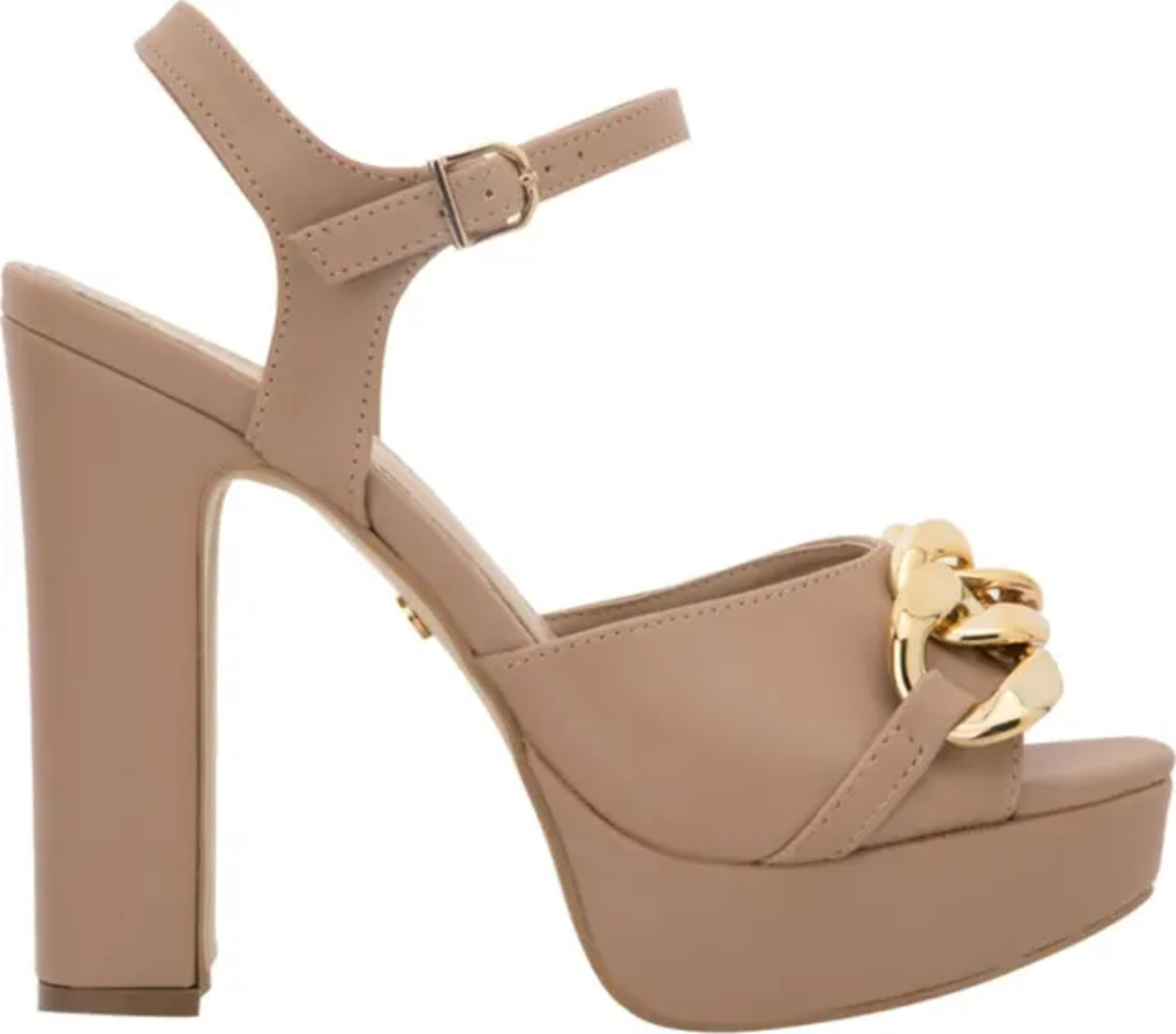 Sandalia De Vestir Color Nude Con Tacon Para Mujer Belinda Peregrin 2362 1034560