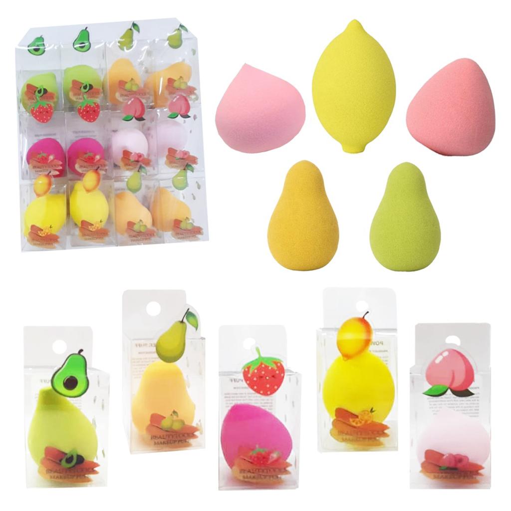 Esponja Para Maquillaje Paquete 12 Piezas