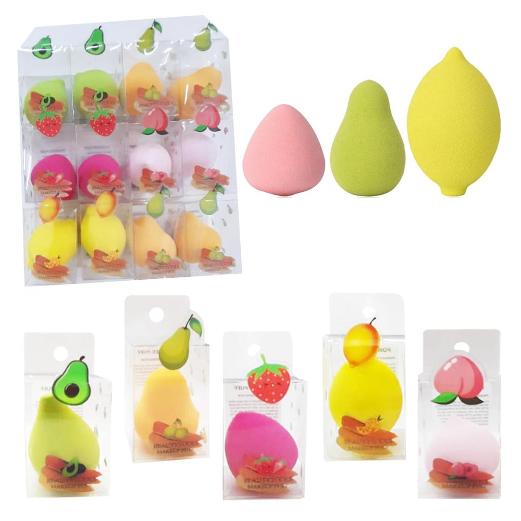 Esponja Para Maquillaje Paquete 12 Piezas