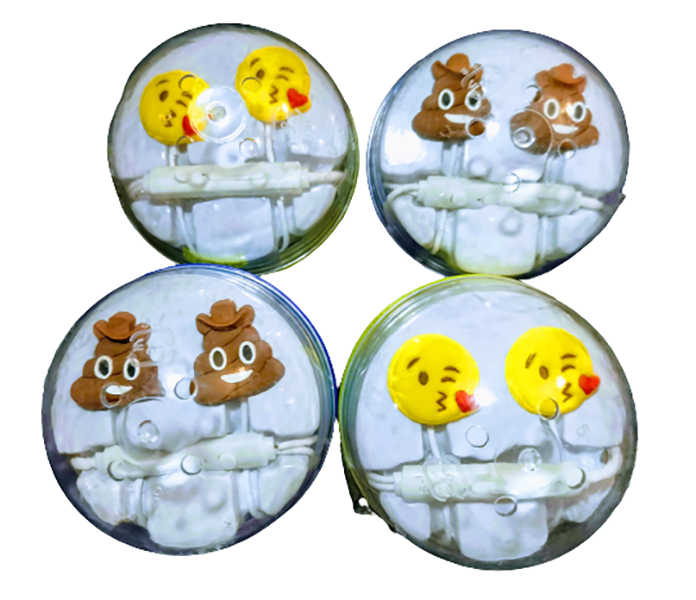 AUDIFONOS CON DIF FORMAS DE EMOTICONS