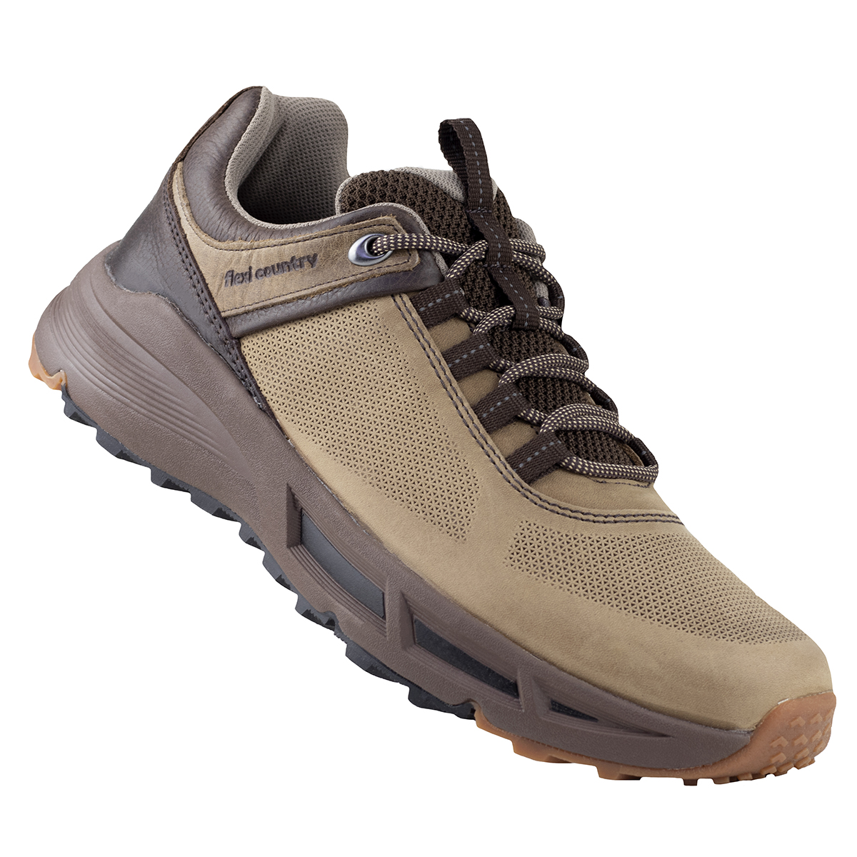 ZAPATOS OUTDOOR FLEXI COUNTRY PARA HOMBRE MODERNOS 410903 TAUPE ORIGINALES