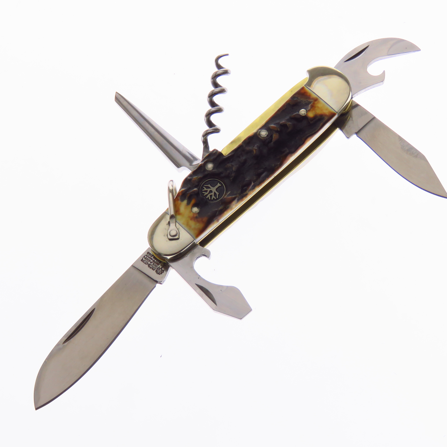 BO110182HH Boker Camp Knife Asta De Venado 4024 Inoxidable