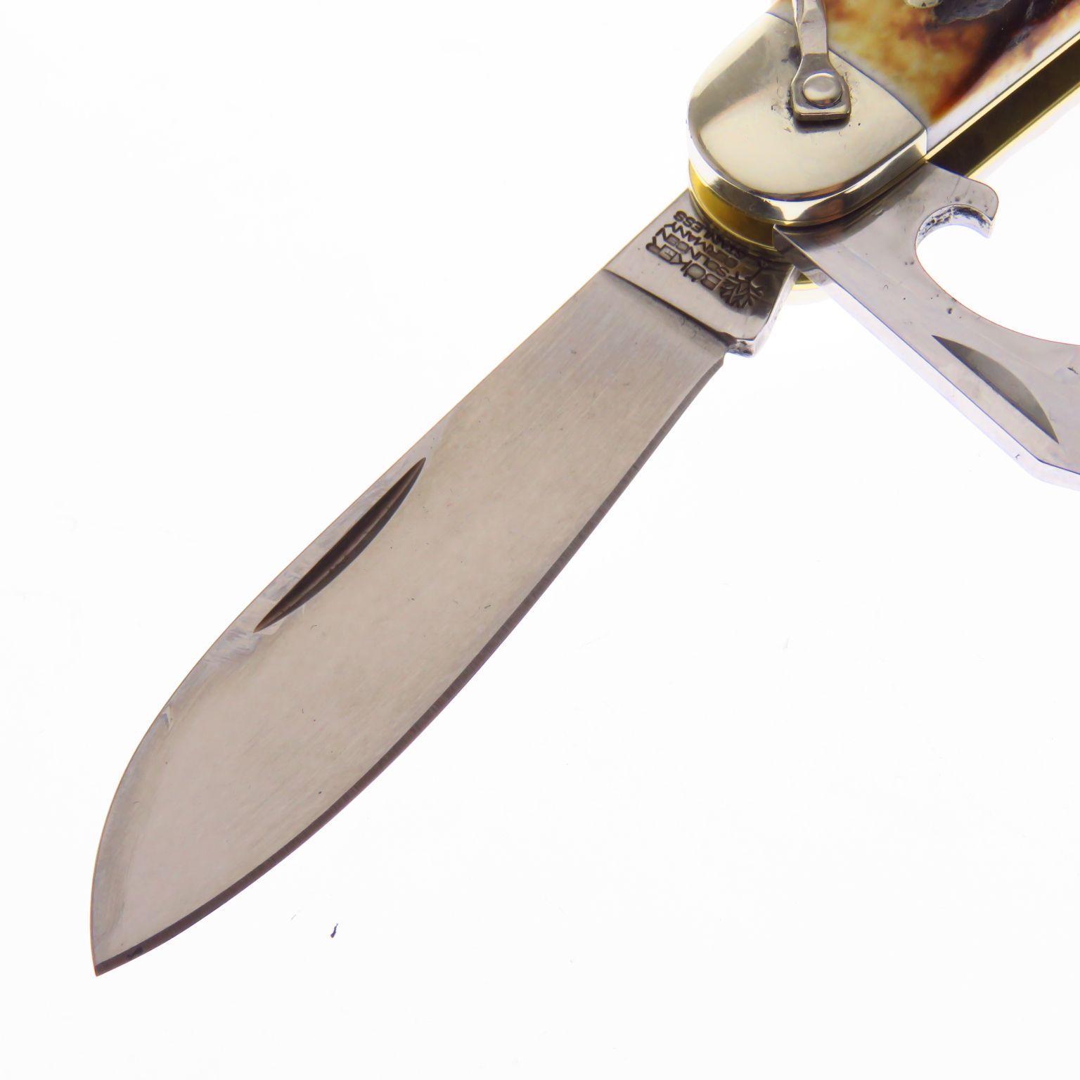 BO110182HH Boker Camp Knife Asta De Venado 4024 Inoxidable